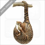 Chinese Pangolin stock image