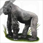 Cross River Gorilla stock image