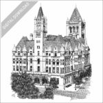 Landmark Center, Saint Paul stock image