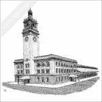 Milwaukee Depot, Minneapolis stock image
