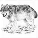 Timber or Grey Wolf