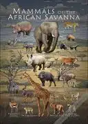 Mammals of the African Savanna poster