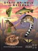 Arizona State Animals poster