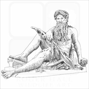 Father of the Waters, Minneapolis City Hall illustration