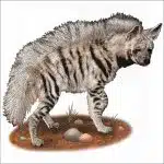 Striped Hyena drawing