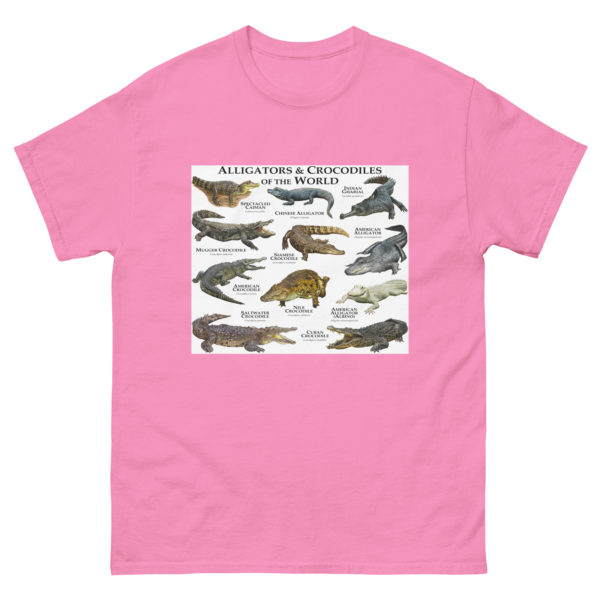 Alligators and Crocodiles of the World - Men's classic tee - Image 7
