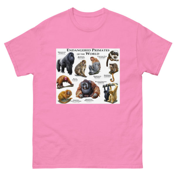 Endangered Primates of the World - Men's classic tee - Image 7