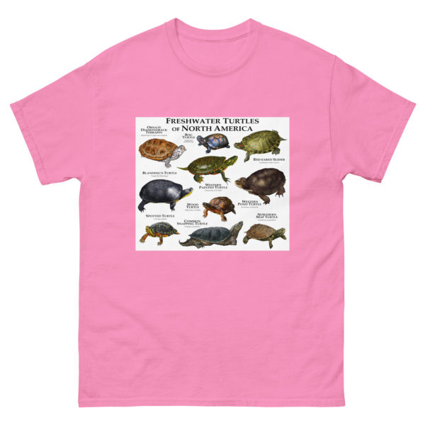 Freshwater Turtles of North America - Men's classic tee - Image 7