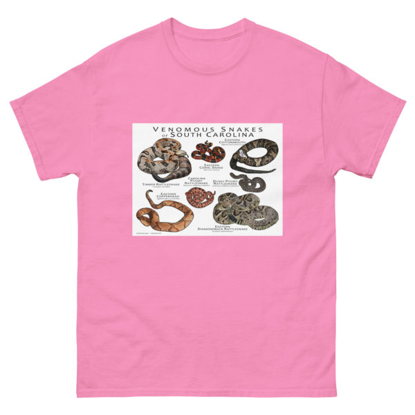 Venomous Snakes of South Carolina - Men's classic tee - Image 7