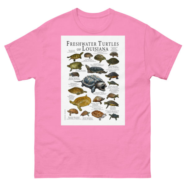 Freshwater Turtles of Louisiana - Men's classic tee - Image 7