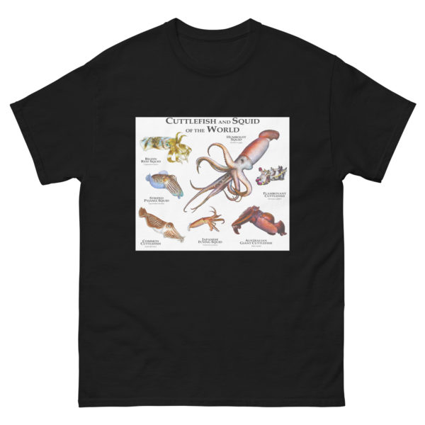 Cuttlefish and Squid of the World - Men's classic tee - Image 2