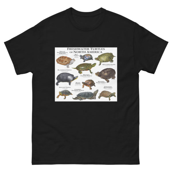 Freshwater Turtles of North America - Men's classic tee - Image 2
