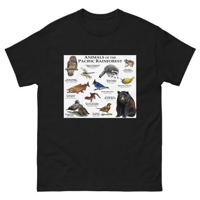 Animals of the Pacific Rainforest - Men's classic tee - Image 2