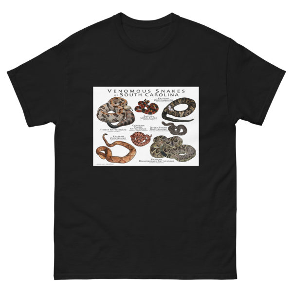 Venomous Snakes of South Carolina - Men's classic tee - Image 2