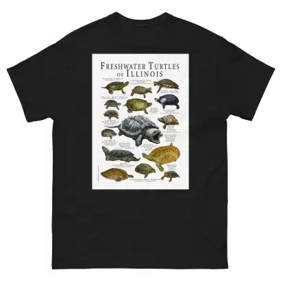 Freshwater Turtles of Illinois - Men's classic tee - Image 2