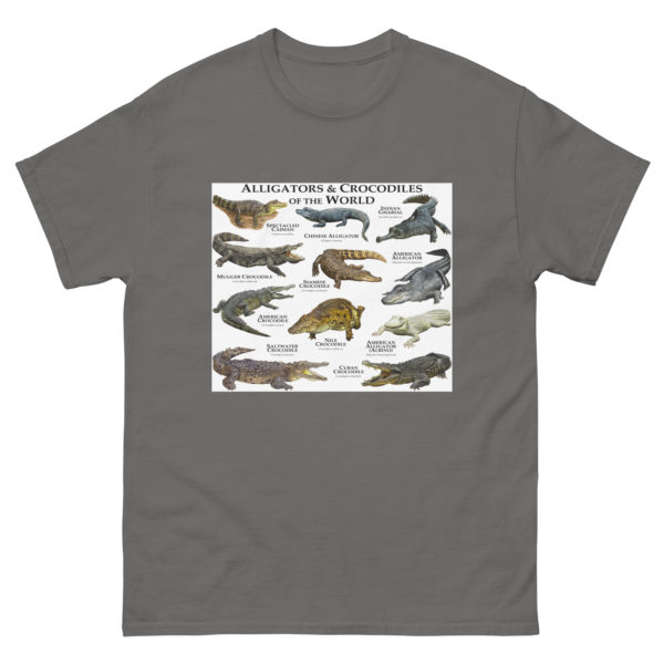 Alligators and Crocodiles of the World - Men's classic tee - Image 4
