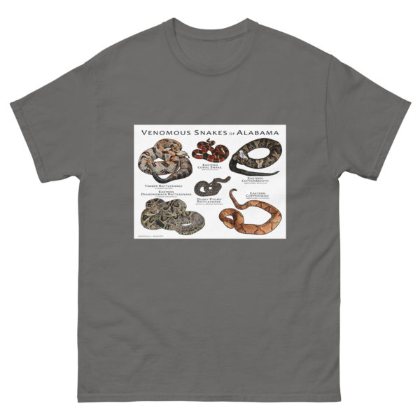 Venomous Snakes of Alabama - Men's classic tee - Image 4