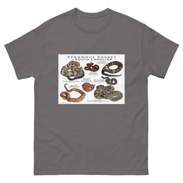 Venomous Snakes of South Carolina - Men's classic tee - Image 4