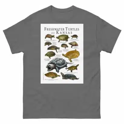 Freshwaters Turtles of Kansas - Men's classic tee - Image 4
