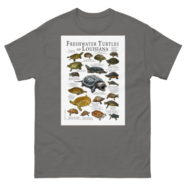 Freshwater Turtles of Louisiana - Men's classic tee - Image 4