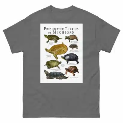 Freshwater Turtles of Michigan - Men's classic tee - Image 4