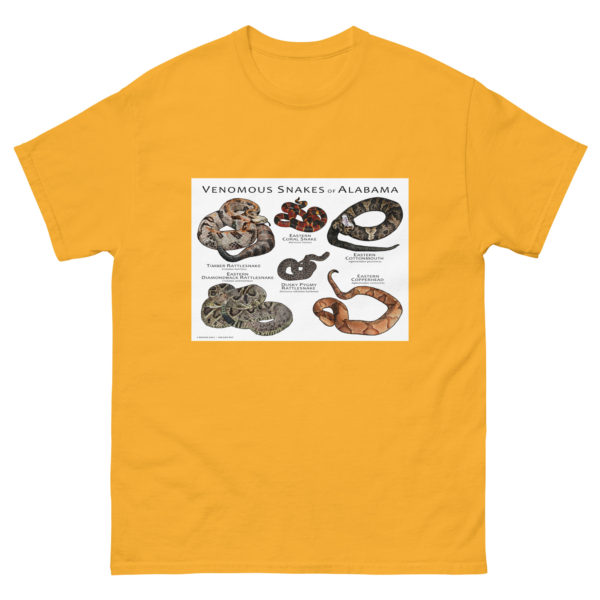 Venomous Snakes of Alabama - Men's classic tee - Image 8