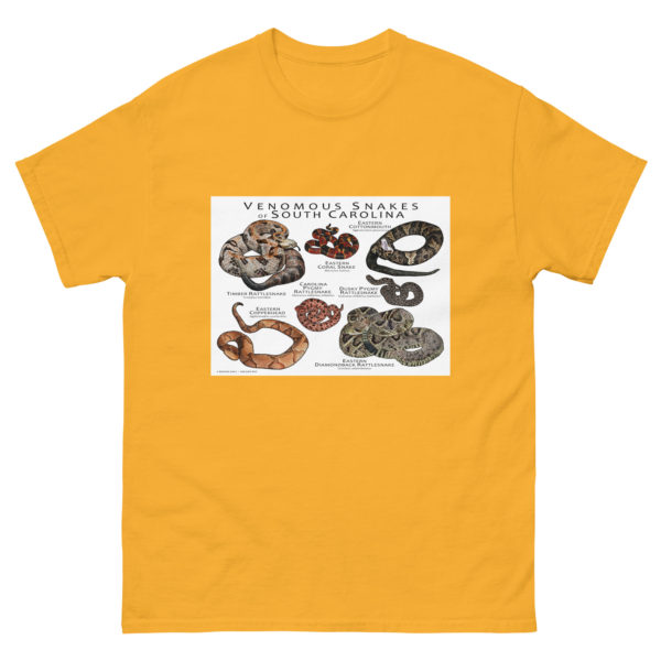 Venomous Snakes of South Carolina - Men's classic tee - Image 8