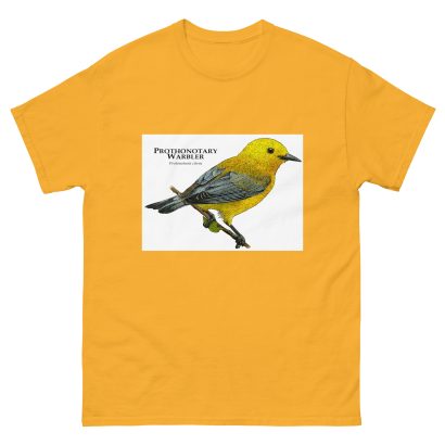 Prothonotary Warbler - Men's classic tee - Image 8