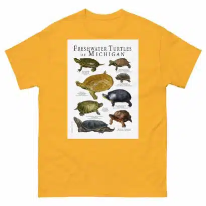 Freshwater Turtles of Michigan - Men's classic tee - Image 8