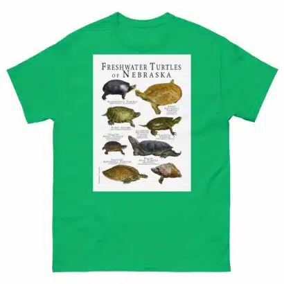 Freshwater Turtles of Nebraska - Men's classic tee - Image 6
