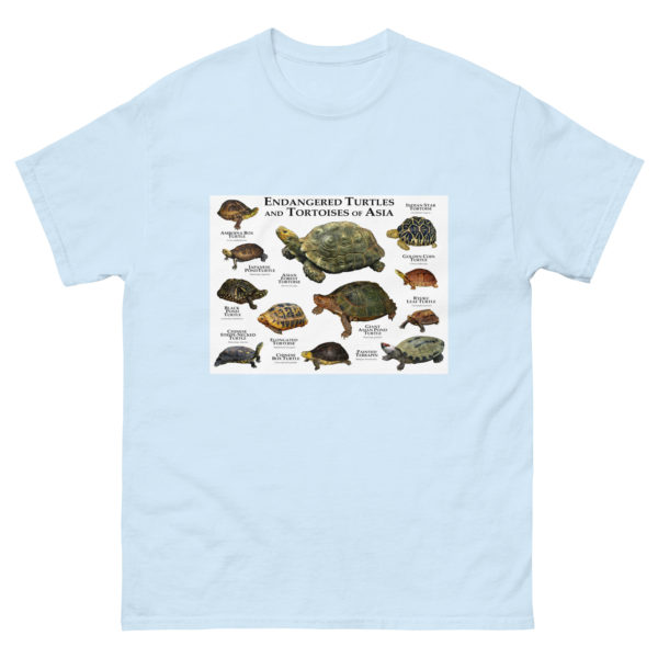 Endangered Turtles and Tortoises of Asia - Men's classic tee - Image 10