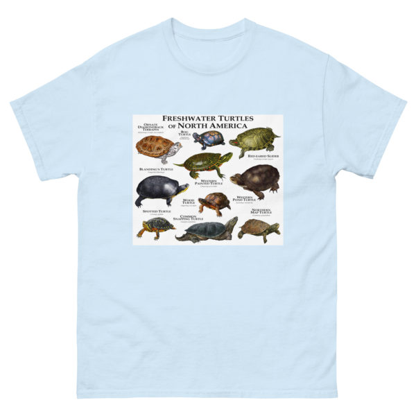 Freshwater Turtles of North America - Men's classic tee - Image 10