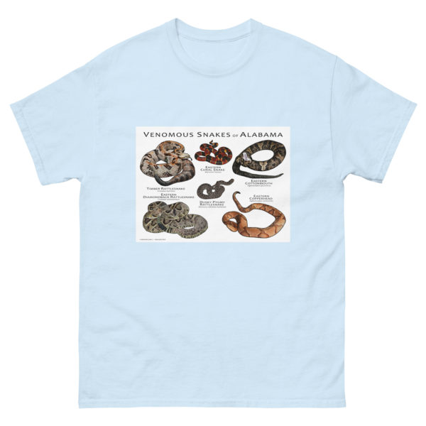 Venomous Snakes of Alabama - Men's classic tee - Image 10