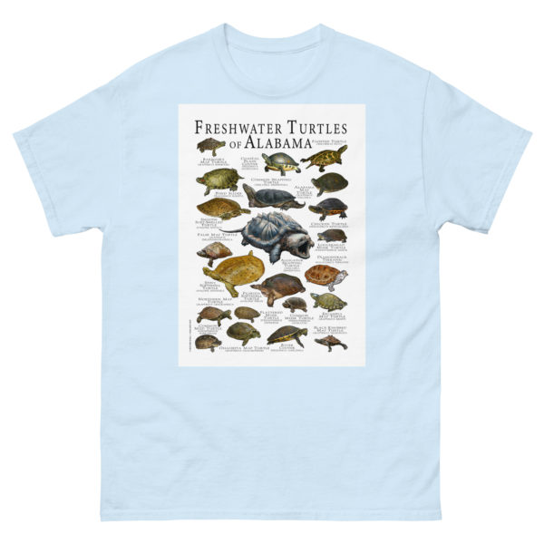 Freshwater Turtles of Alabama - Men's classic tee - Image 10