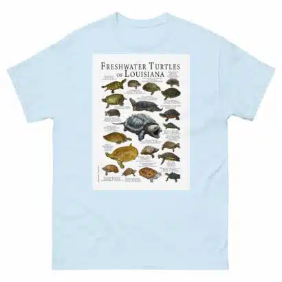 Freshwater Turtles of Louisiana - Men's classic tee - Image 10