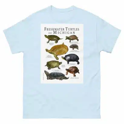 Freshwater Turtles of Michigan - Men's classic tee - Image 10