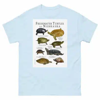 Freshwater Turtles of Nebraska - Men's classic tee - Image 10