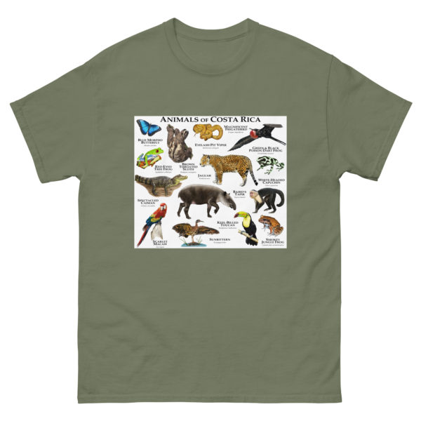 Animals of Costa Rica - Men's classic tee - Image 5