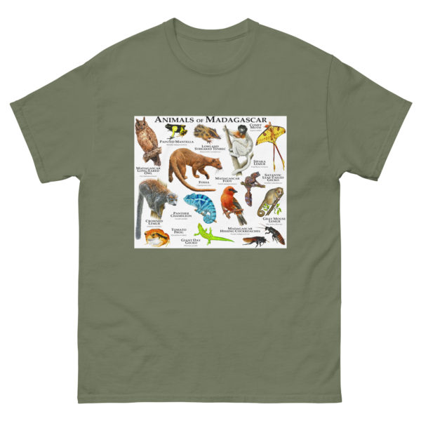 Animals of Madagascar - Men's classic tee - Image 5