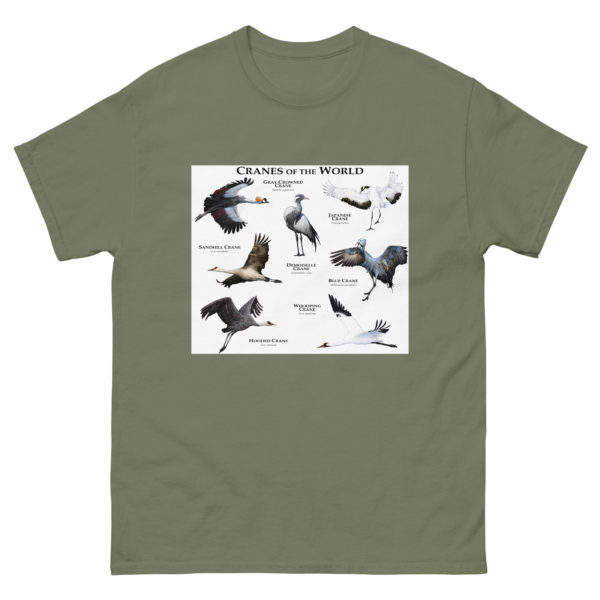 Cranes of the World - Men's classic tee - Image 5
