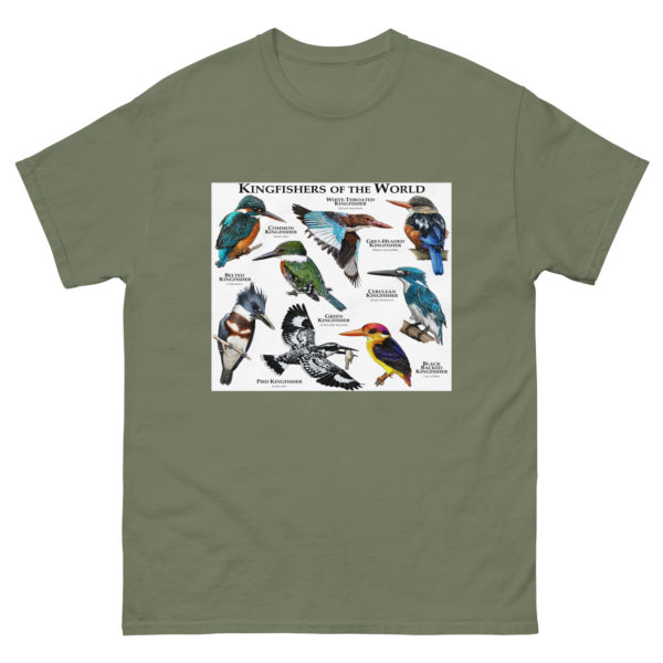Kingfishers of the World - Men's classic tee - Image 5