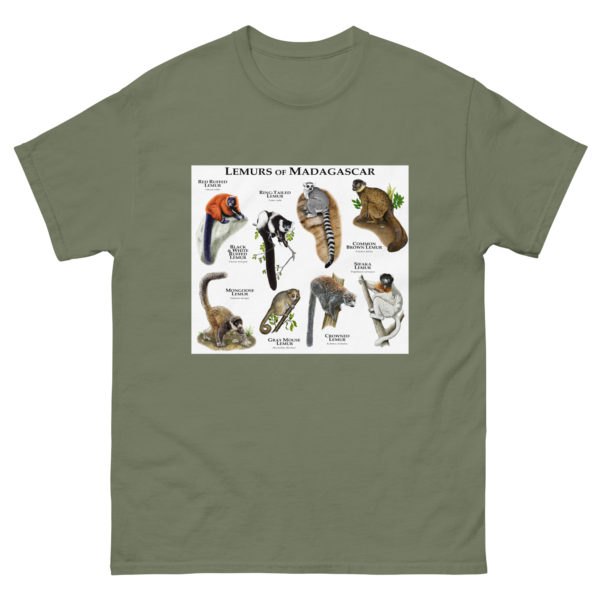 Lemurs of Madagascar - Men's classic tee - Image 5