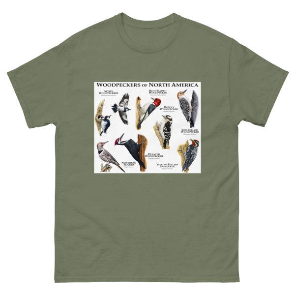 Woodpeckers of North America - Men's classic tee - Image 5