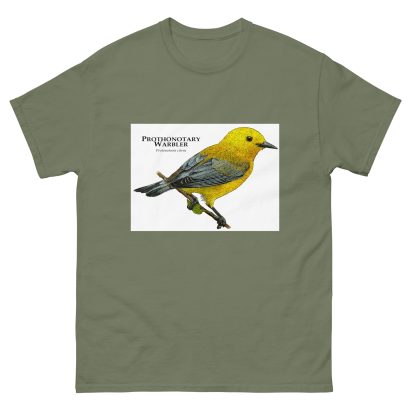 Prothonotary Warbler - Men's classic tee - Image 5