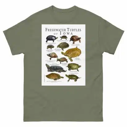 Freshwater Turtles of Iowa - Men's classic tee - Image 5