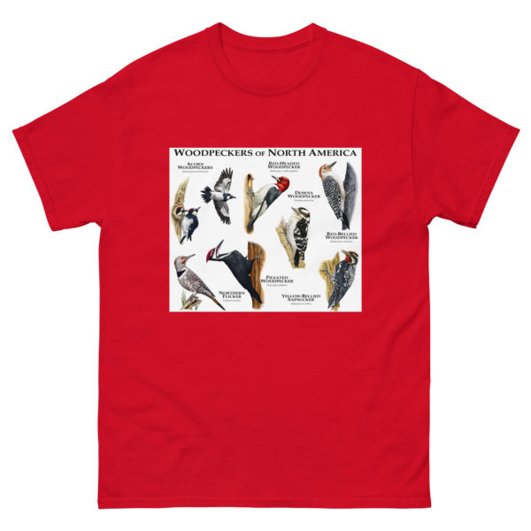 Woodpeckers of North America - Men's classic tee - Image 3