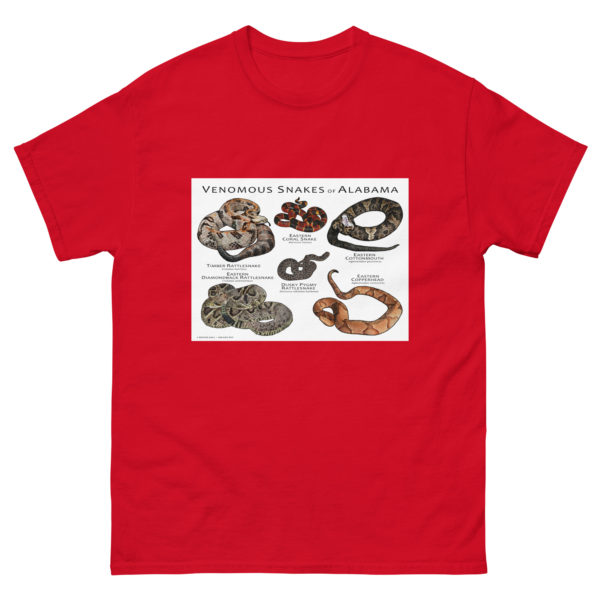 Venomous Snakes of Alabama - Men's classic tee - Image 3