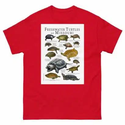 Freshwater Turtles of Missouri - Men's classic tee - Image 3