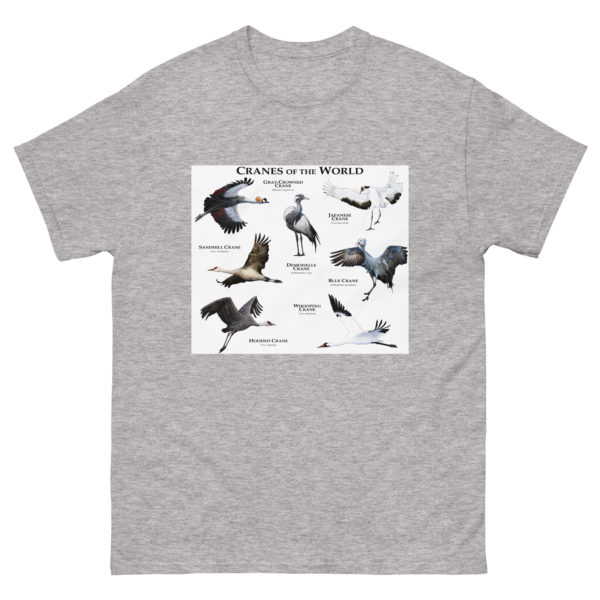 Cranes of the World - Men's classic tee - Image 9