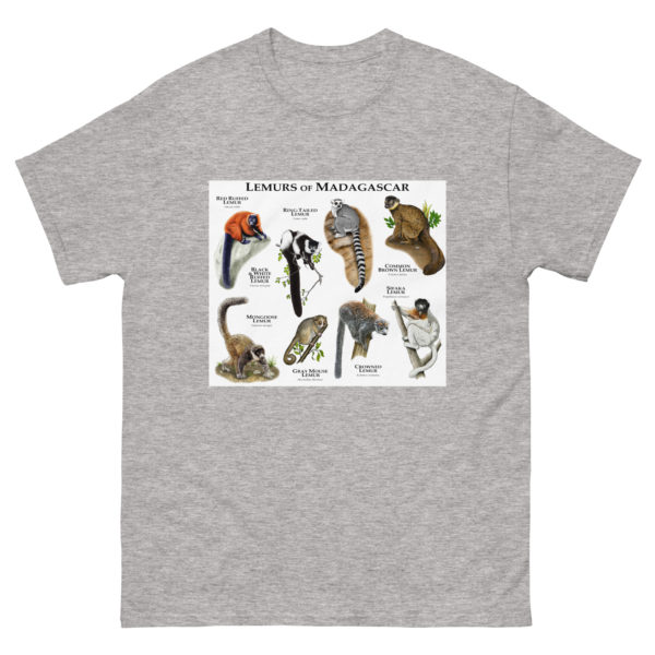 Lemurs of Madagascar - Men's classic tee - Image 9